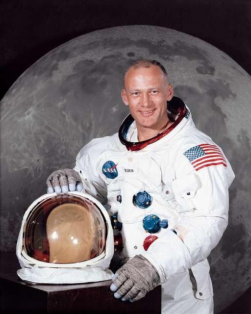 2nd person to walk on the moon - Buzz Aldrin