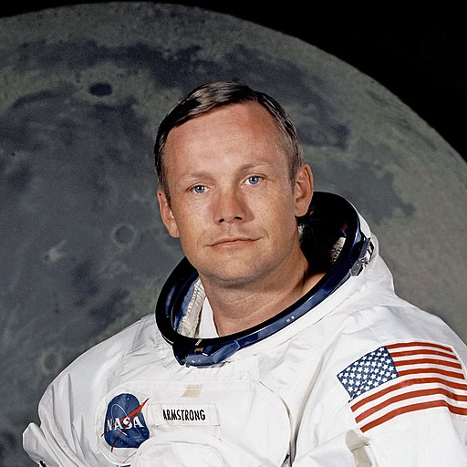  (1st) First person to land on the moon - Neil Armstrong