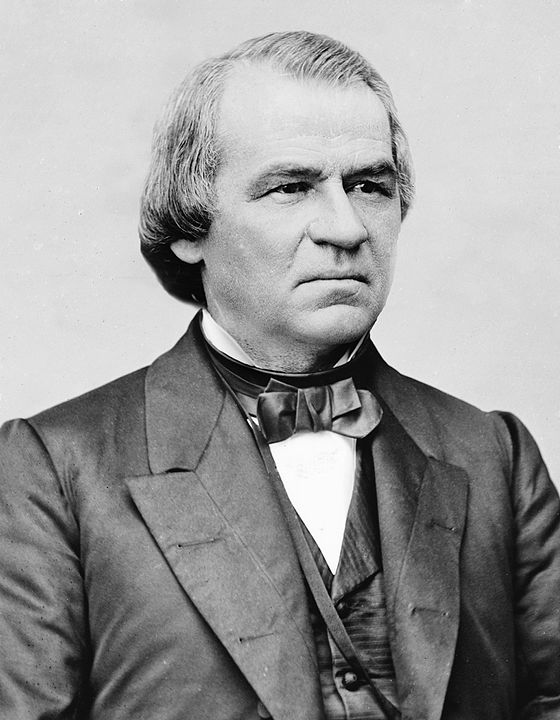 (17th) Seventeenth President of United States of America: Andrew Johnson