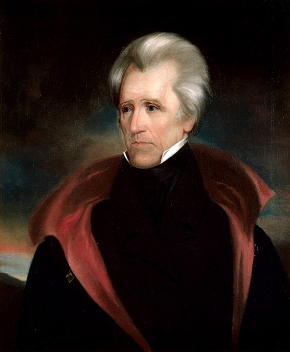 (7th) Seventh President of United States of America: Andrew Jackson