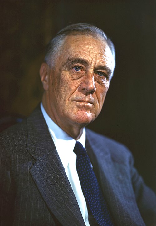 (32nd) Thirty Second President of United States of America: Franklin D Roosevelt