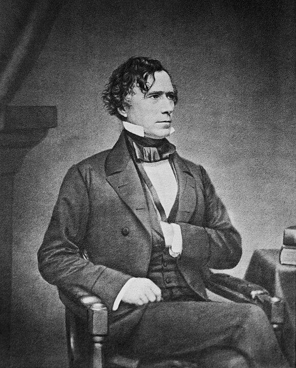 (14th) Fourteenth President of United States of America: Franklin Pierce