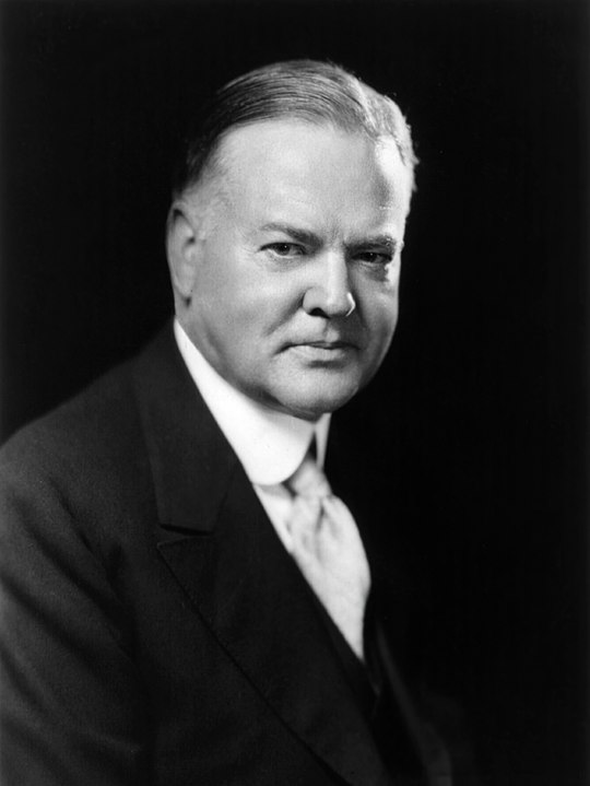 (31st) Thirty First President of United States of America: Herbert Hoover