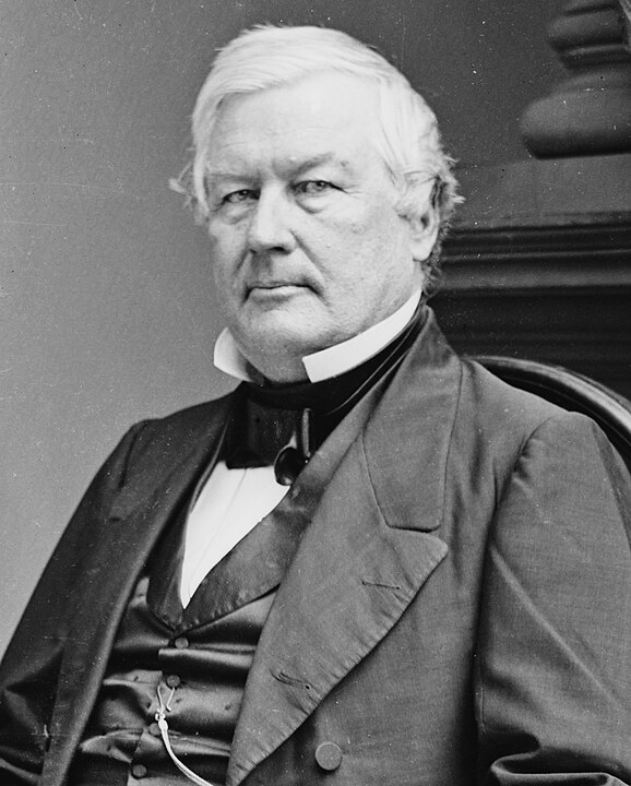 (13th) Thirteenth President of United States of America: Millard Fillmore