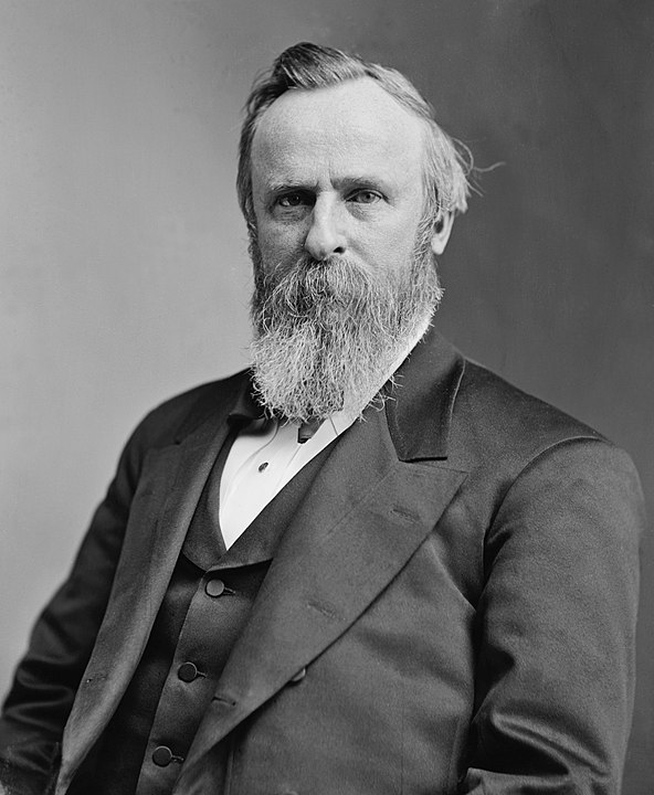 (19th) Nineteenth President of United States of America: Rutherford B Hayes